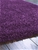 Ultra Thick Super Soft Shag Rug Violet 170x120cm