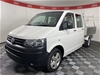Volkswagen Transporter TDI400 LWB T5 T/Diesel Automatic Crew Cab Chassis