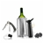 VACU VIN Wine Essentials Gift Set, Silver. NB: Slightly Damage Box.