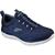 SKECHERS Men's Summit Louvin Shoes, Size UK 8, Navy/Grey. Buyers Note - Dis
