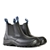 BATA Jobmate Safety Boots, Size 8, Elastic Sided, Steel Toe Cap, Black Leat