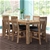 Dining Suite Large Dining Table& 8X Chairs with Solid Acacia in Oak