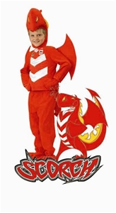 NRL Scorch the Dragon Mascot Kids Costum