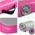 Inflatable Track Gymnastic Tumbling Air Mat Pink and Grey