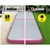 Inflatable Track Gymnastic Tumbling Air Mat Pink and Grey