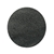 50pcs x 25mm Round Black Nappa Lambskin Leather Pc., Crafts, Sewing