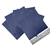 10cm x 10cm AAA Top Grade Royal Blue Nappa Lambskin Pc., Crafts (5pcs)