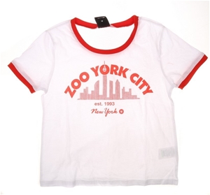 2 x ZOO YORK Women's City Crew Neck T-Sh