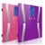 SOGA 2 x Digital Body Fat Bathroom Scales Weight Gym LCD Purple/Pink