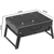 SOGA 43cm Portable Folding Thick Box-type Charcoal Grill for Outdoor BBQ