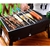 SOGA 2X 43cm Portable Folding Thick Box-type Grill for Outdoor BBQ