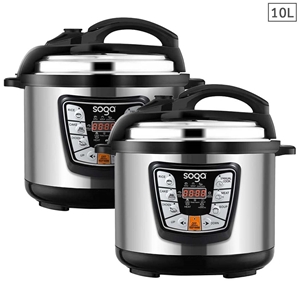 SOGA 2X Stainless Steel Electric Pressur