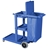 SOGA 2X 3 Tier Multifunction Cleaning Waste Cart Trolley and WP Bag w/ Lid