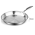 SOGA Stainless Steel Fry Pan 32cm Top Grade Induction Cooking Frypan