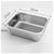 SOGA 4X Gastronorm GN Pan Full Size 1/2 GN Pan 10cm Stainless Steel Tray