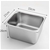 SOGA 4X Gastronorm GN Pan Full Size 1/2 GN Pan 20cm Stainless Steel Tray