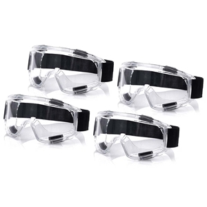 4X Clear Protective Eye Glasses Safety W