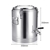 SOGA 22L Stainless Steel Insulated Stock Pot Dispenser Hot & Cold Beverage