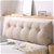 SOGA 2X 120cm Beige Triangular Wedge Bed Pillow Headboard Cushion