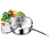SOGA 2X 30cm SS Saucepan W/ Lid Induction Cookware W/ Triple Ply Base