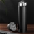 SOGA 500ML Stainless Steel Smart LCD Thermometer Bottle Flask Thermos Black