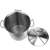 SOGA Stock Pot 130Lt 55CM Top Grade Thick Stainless Steel 18/10 RRP $485