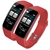 SOGA 2x Sport Monitor Wrist Touch Fitness Tracker Smart Watch Red