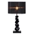 SOGA 60cm Black Table Lamp with Dark Shade LED Desk Lamp
