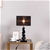 SOGA 2x 60cm Black Table Lamp with Dark Shade LED Desk Lamp