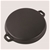 SOGA 2X 40cm Round Ribbed Cast Iron Frying Pan Skillet Non-stick w/ Handle