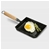 SOGA Cast Iron Tamagoyaki Japanese Omelette Frying Skillet Wooden Handle