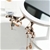 SOGA White Antler LED Light Makeup Mirror Magnification Tabletop