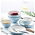 SOGA Blue Japanese Style Ceramic Dinnerware Crockery Set of 12