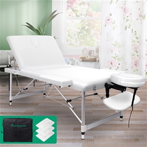 Massage Table 3 Fold 65cm Foldable Porta