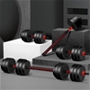 BLACK LORD 40KG 3in1 Dumbbell Barbell Set Weight Home Gym Fitness