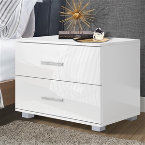 ALFORDSON Bedside Table Nightstand 4 Sid