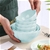 SOGA Light Blue Japanese Style Ceramic Dinnerware Crockery Set of 10
