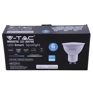 V-TAC 6pk Innovative LED Lighting Smart 
