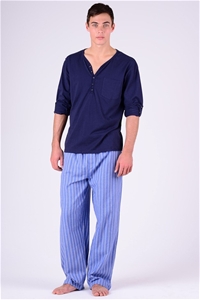 Coast Mens Henley Top With B/C Pant