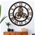 Artiss Wall Clock 80CM Large Modern Vintage Retro Luxury Metal Home Decor
