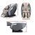 Livemor 3D Electric Massage Chair Shiatsu Kneading Zero Gravity Large Grey