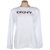 DKNY Women's Sequenced Pullover, Size S, Cotton/ Polyester, White. Buyers N