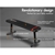 BLACK LORD Flat Weight Bench Press Squat Benches Multi-Station Fitness Gym