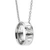 Men's Stainless Steel "Dad" Ring Pendant Necklace