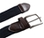 NAUTICA Men's Handcrafted Woven Stretch Belt, Size 38- 40, Navy, Elastic Ru