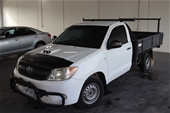 Unreserved 2007 Toyota Hilux SR T/D Manual Cab Chassis