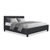 Artiss Tino Bed Frame Double Size Charcoal Fabric