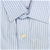 SIGNATURE Men's Custon Fit Shirt, Size 45-86/89, Cotton, Light Blue/White S