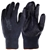 12 Pairs x Heavy Duty Poly/ Cotton Work Gloves with Latex Palm Grip, Size X