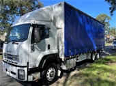 2014 ISUZU FXY1500 6 x 4 Curtainsider Body Truck